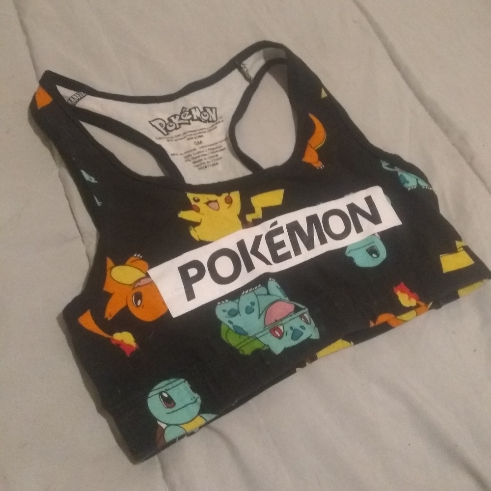 pokémon sports bra.
